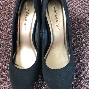 Madden Girl black heels